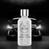Ceramic car wax enhancing shine and surface slickness