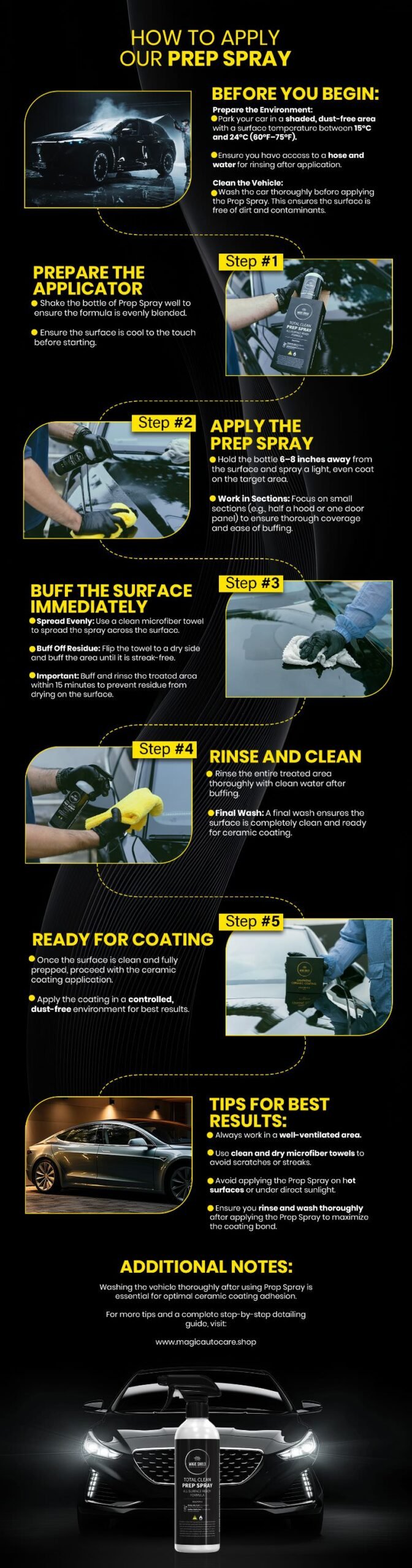 magic shield autp care how to use prep spray