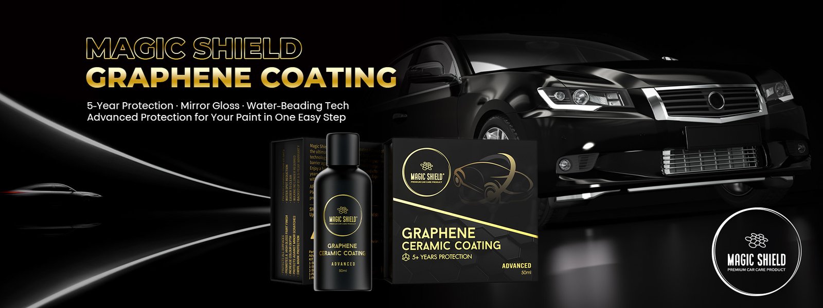 MAGIC SHIELD GRAPHENE CERAMIC COATING – ADVANCED