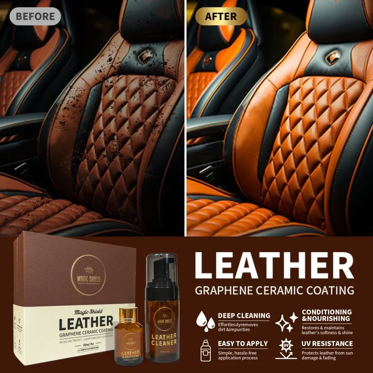 How to Clean Leather Car Seats: Step-by-Step Guide by MagicAutoCareShop