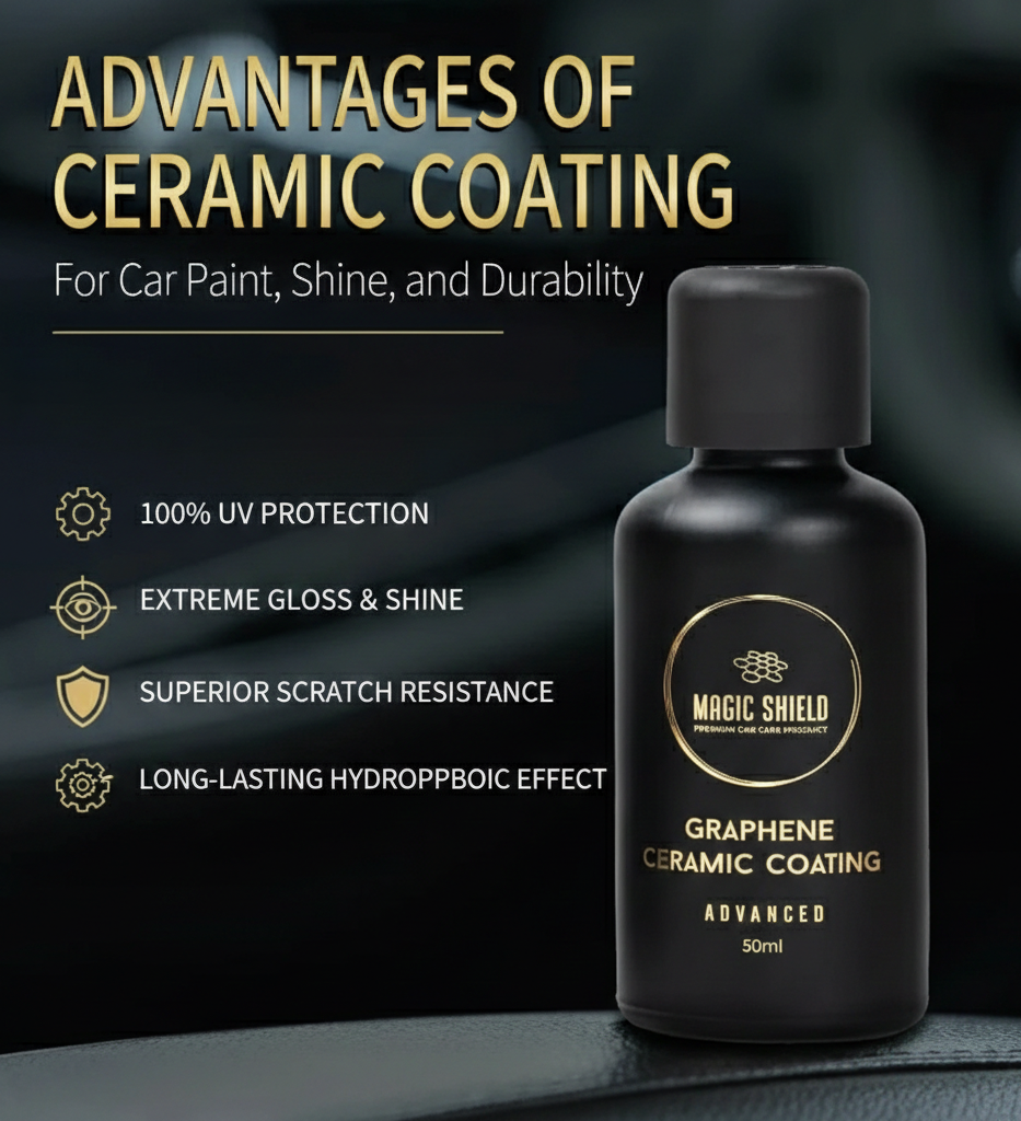 Advantages of Ceramic Coating for Car Paint, Shine, and Durability