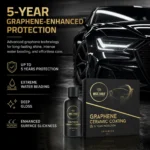 Magic Shield Graphene Ceramic Coating 50 ml kit for five-year car paint protection