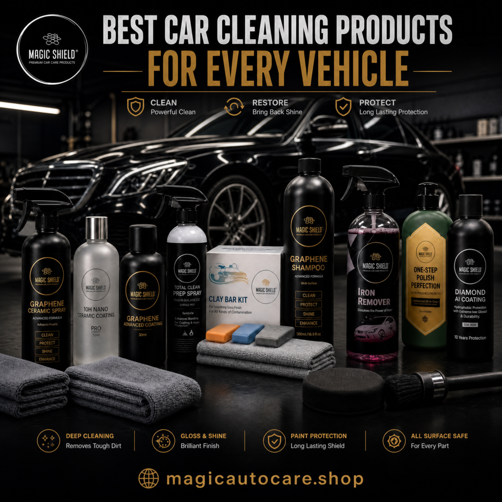Best Car Cleaning Products for Every Vehicle | Magic Auto Care