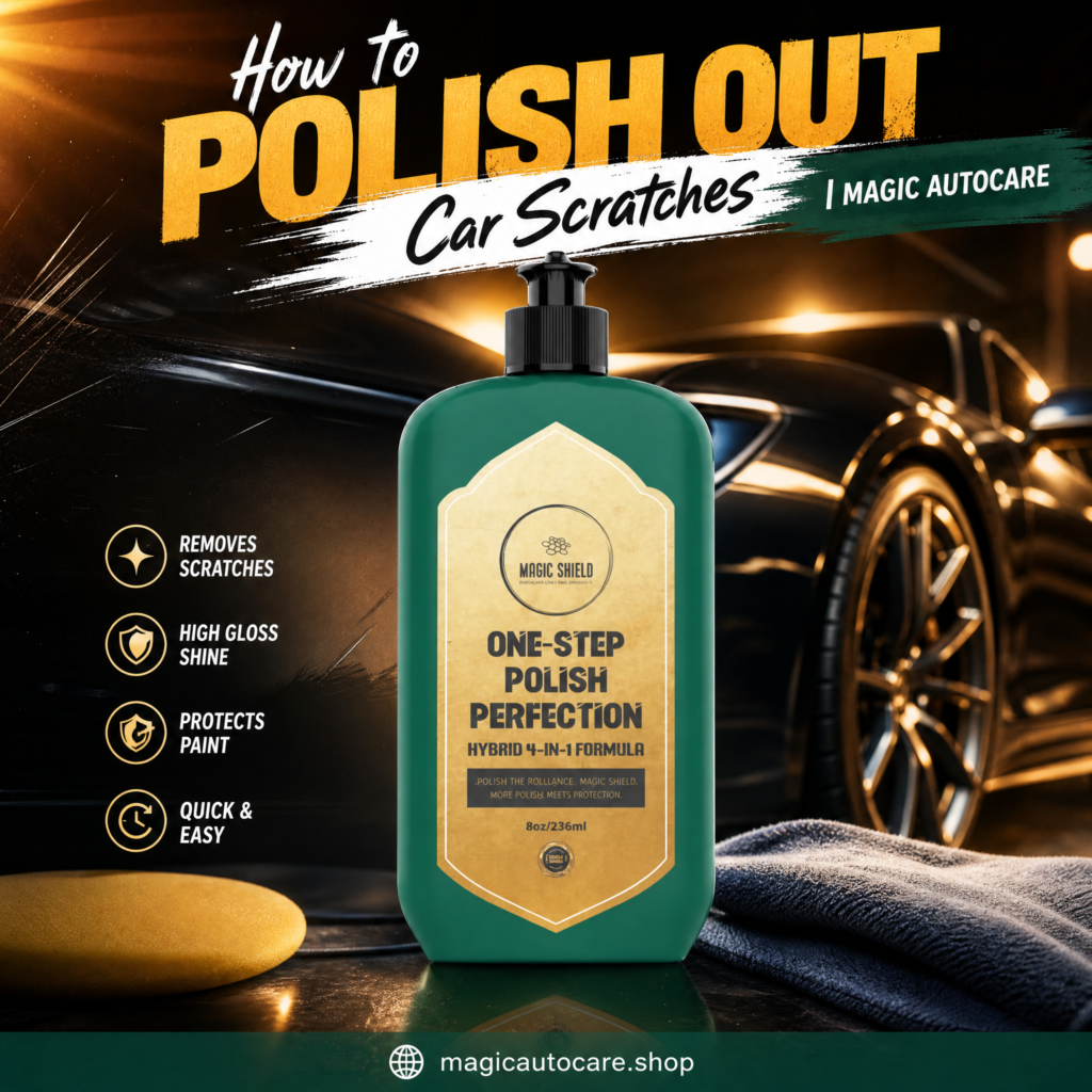 How to Polish Out Car Scratches | Magic Autocare