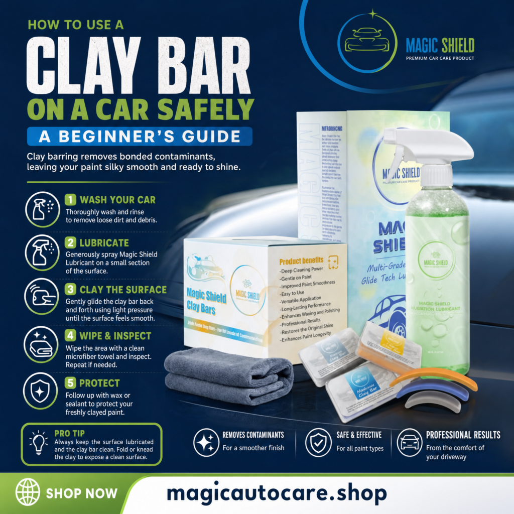 How to Use a Clay Bar on a Car Safely: A Beginner’s Guide
