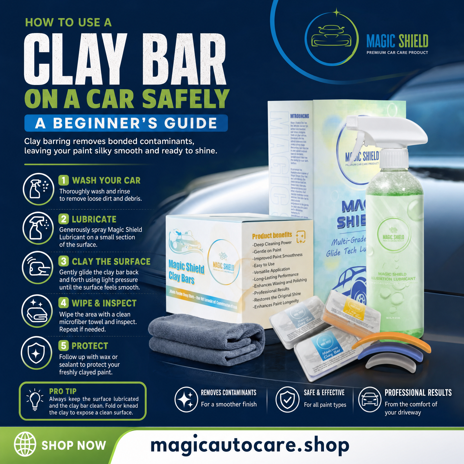How to Use a Clay Bar on a Car Safely: A Beginner’s Guide