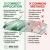 diamond ai coating correct application guide no overlap self leveling