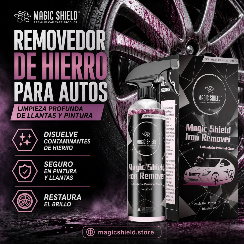 Removedor de hierro para autos: qué es, cómo funciona y cómo usarlo correctamente