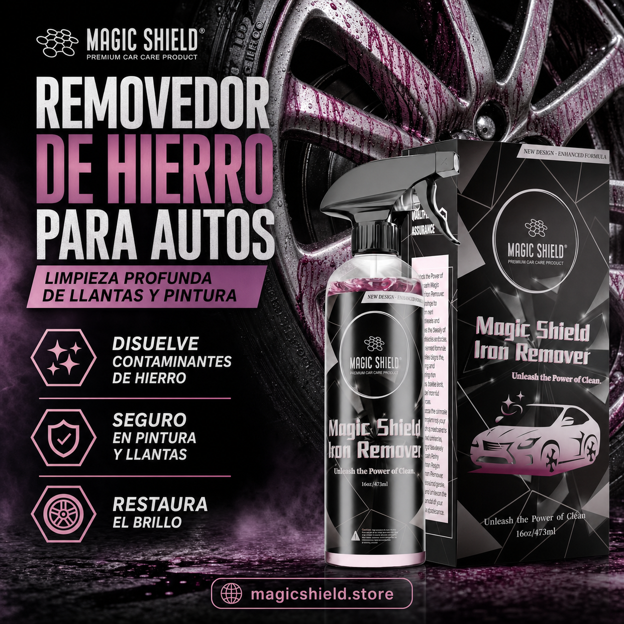 Removedor de Hierro para Autos