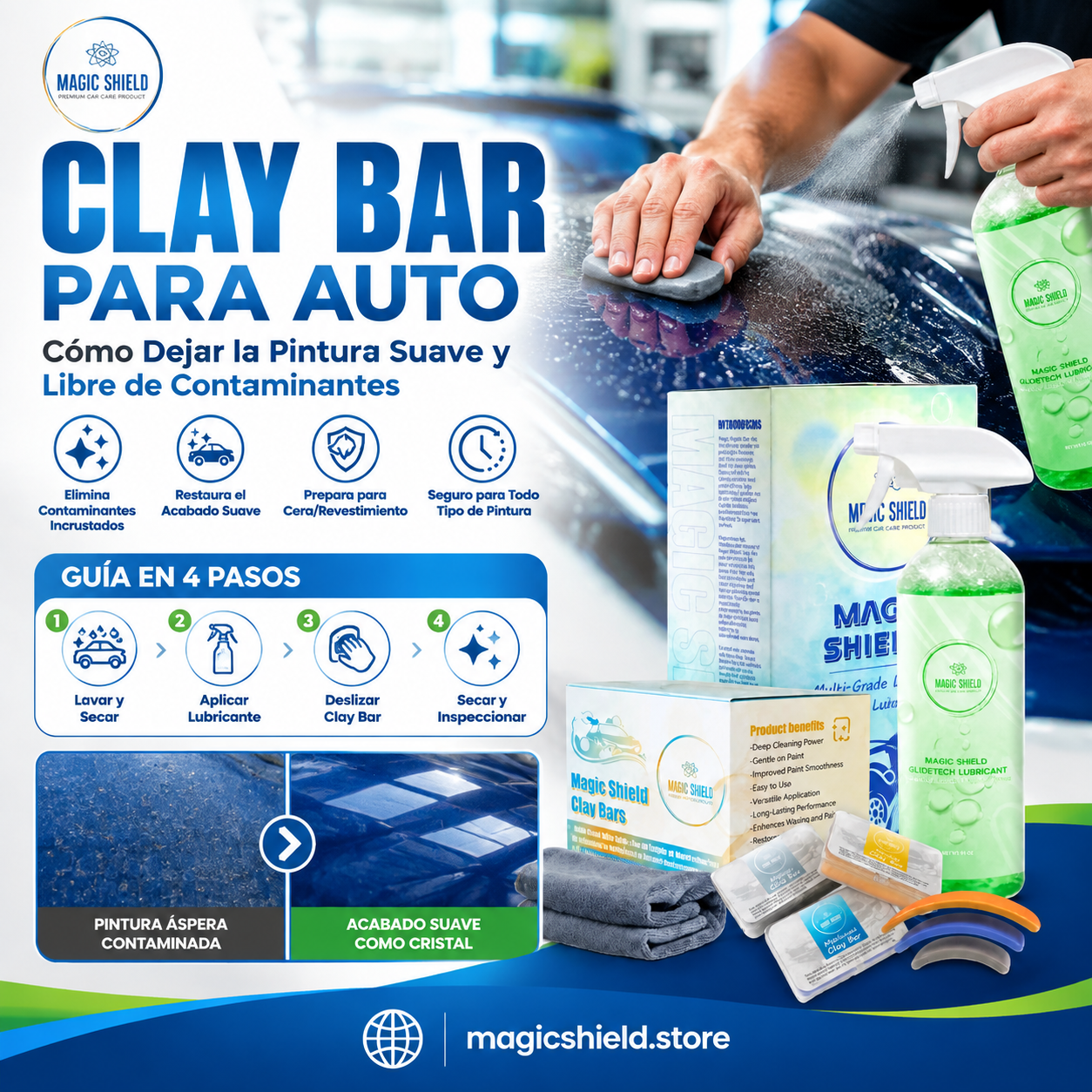 clay bar para auto